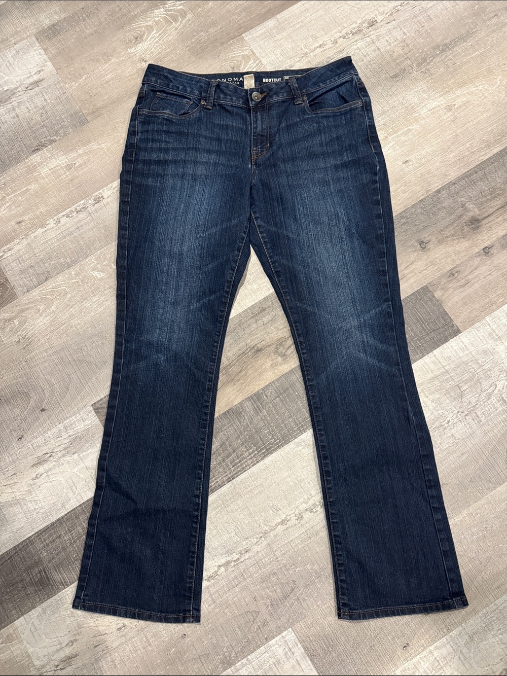 Vintage Woman’s Sonoma Dark Indigo Bootcut Jeans